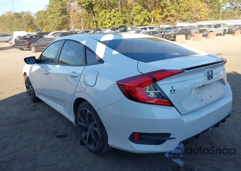 2020 Honda Civic Sport из США, поврежденный, VIN 2HGFC2F88LH584286